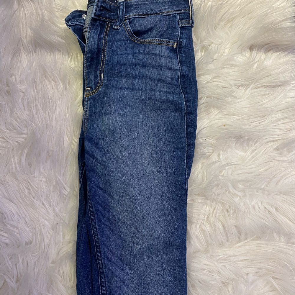 high wasted hollister jeans